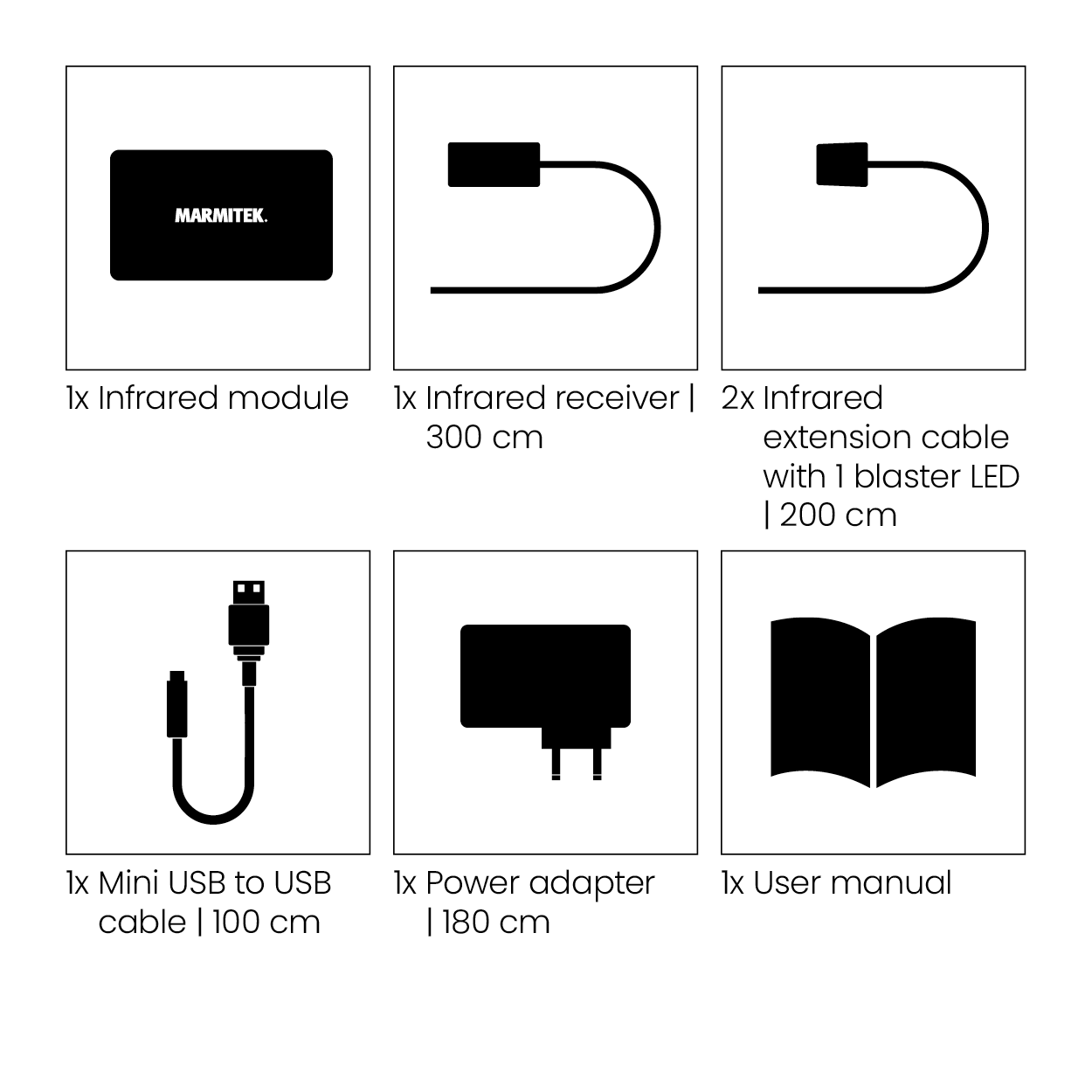 Marmitek Invisible Control 6 XTRA infrarood