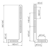 Vogel's SOUND 1250 soundbar beugel