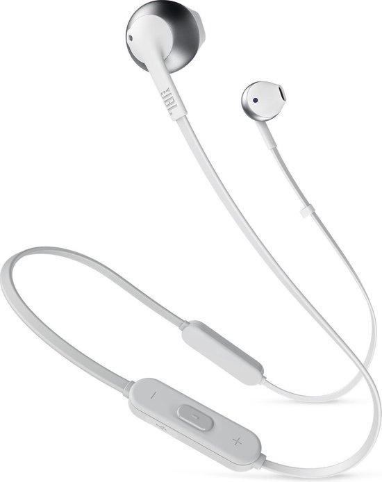 JBL T205 BT (Wit) - Draadloze oordopjes