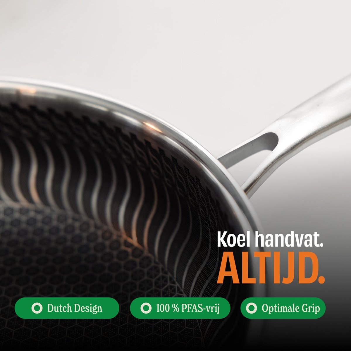 Cook & Pan Honey Koekenpannenset 3-delig