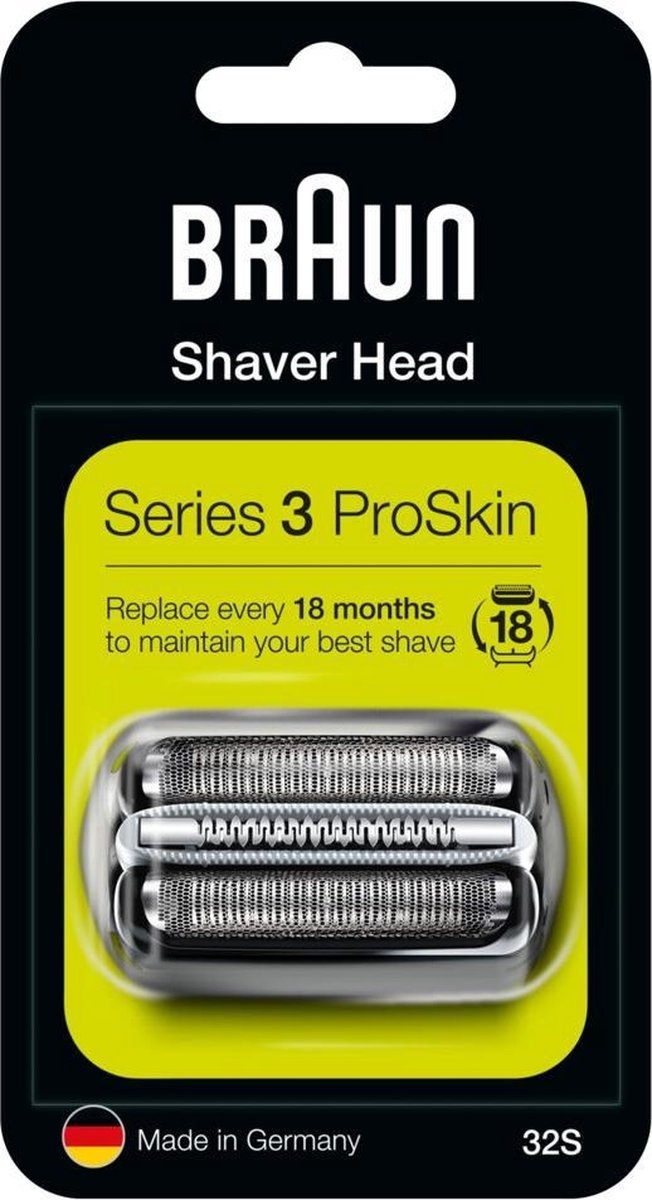 Braun Scheerblad Series 3 32S silver