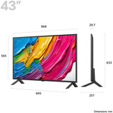 LG 43QNED80A6 (2025) - QNED TV