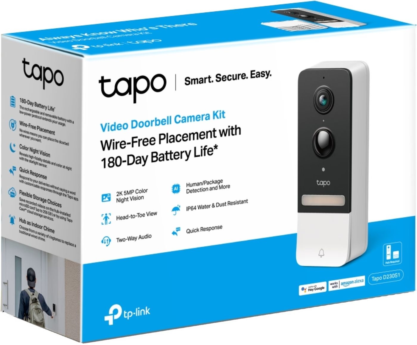 TP-Link Tapo D230S1 - Deurbel