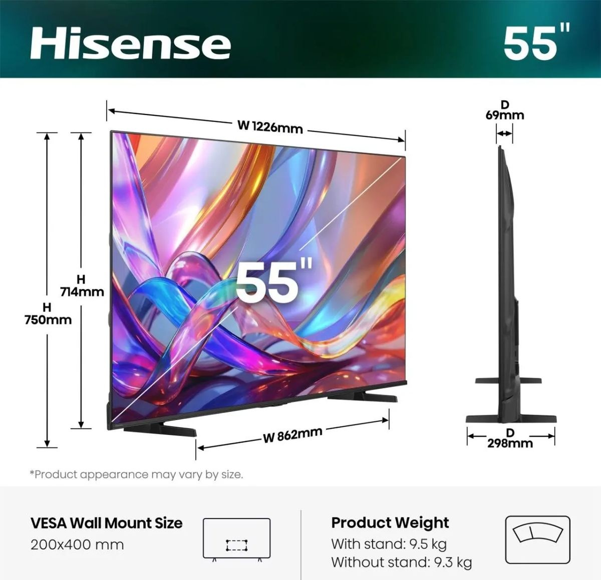 Hisense 55E79S - QLED TV
