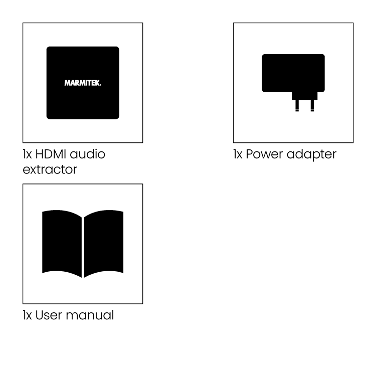 Marmitek Connect AE14 HDMI audio extractor