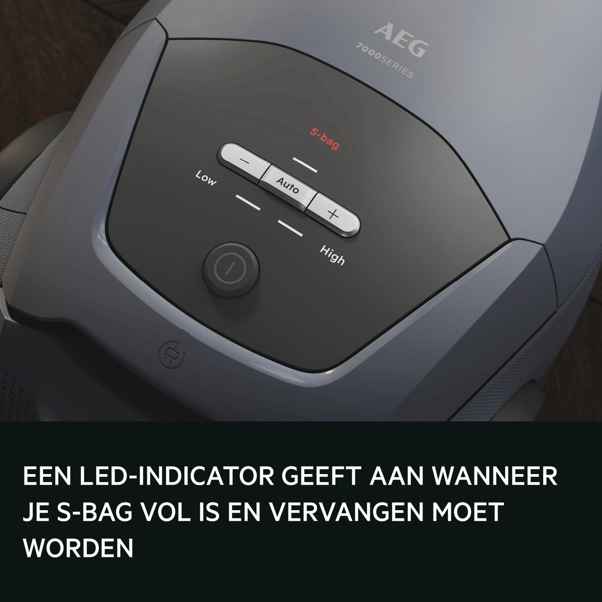 AEG AB71U1LDB 7000 - Stofzuiger met zak