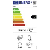 ETNA VW544N - Inbouw vaatwasser