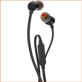 JBL T110 Zwart - Oordopjes