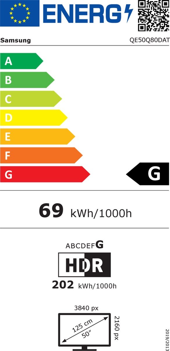 Samsung QLED 4K 50Q80D (2024) - QLED TV