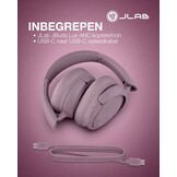 JLab Lux ANC Paars - Draadloze koptelefoon