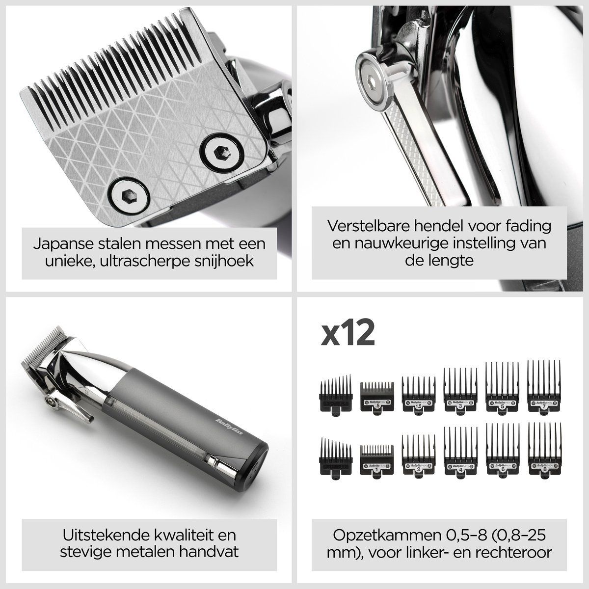 Babyliss Super-X Metal Series E996E - Tondeuse