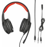 Trust GXT 310 Radius (Zwart/Rood) - Gaming headset
