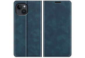 Just in Case Wallet Magnetic hoesje Blauw voor iPhone 14 - Telefoonhoesje