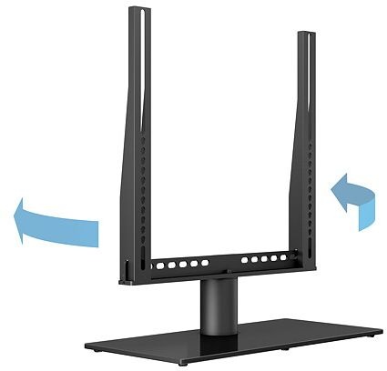 Multibrackets M VESA Tablestand Turn Zwart (32 - 43 inch) - TV muurbeugel
