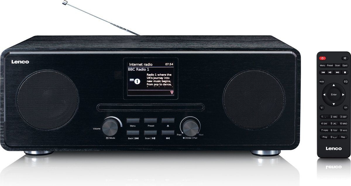 Lenco DIR-261BK - Radio