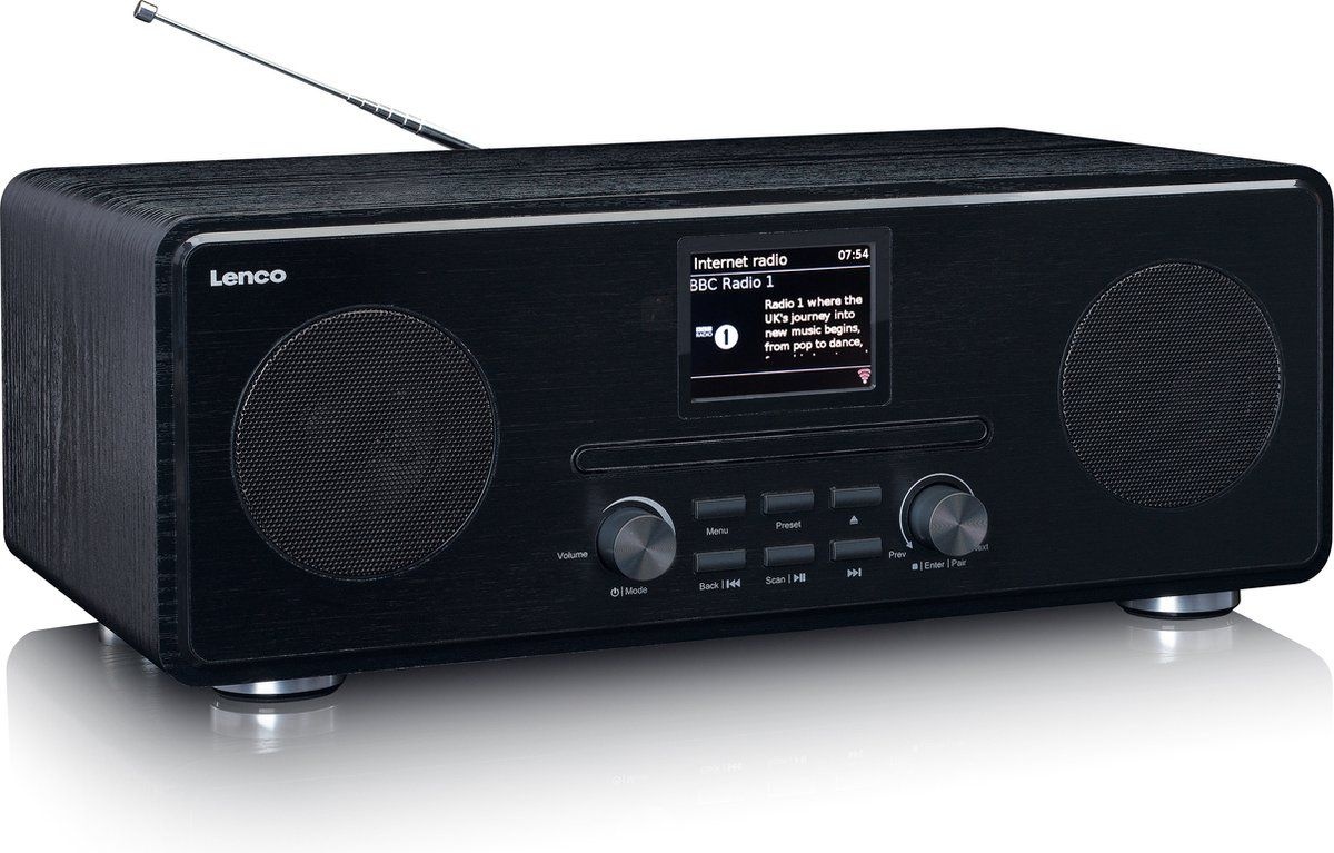 Lenco DIR-261BK - Radio