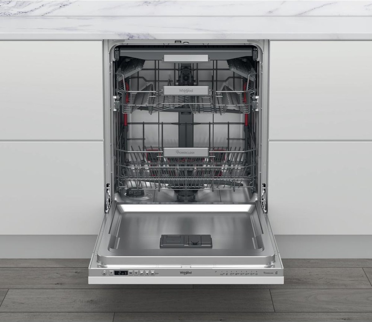 Whirlpool W0I D741A S - Inbouw vaatwasser
