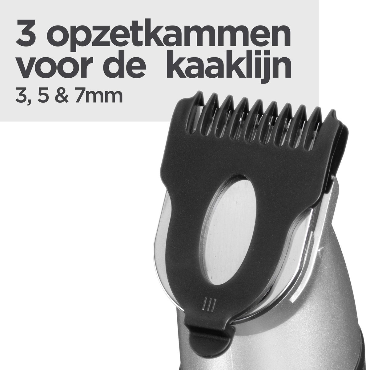 BaByliss Lithium Power 11 in 1 Multitrimmer MT812E - Baardtrimmer