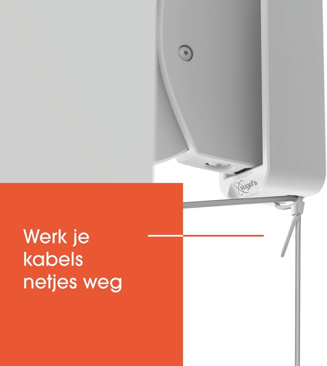 Vogel's SWM 4021 Muurbeugel voor Sonos Era 100 Wit
