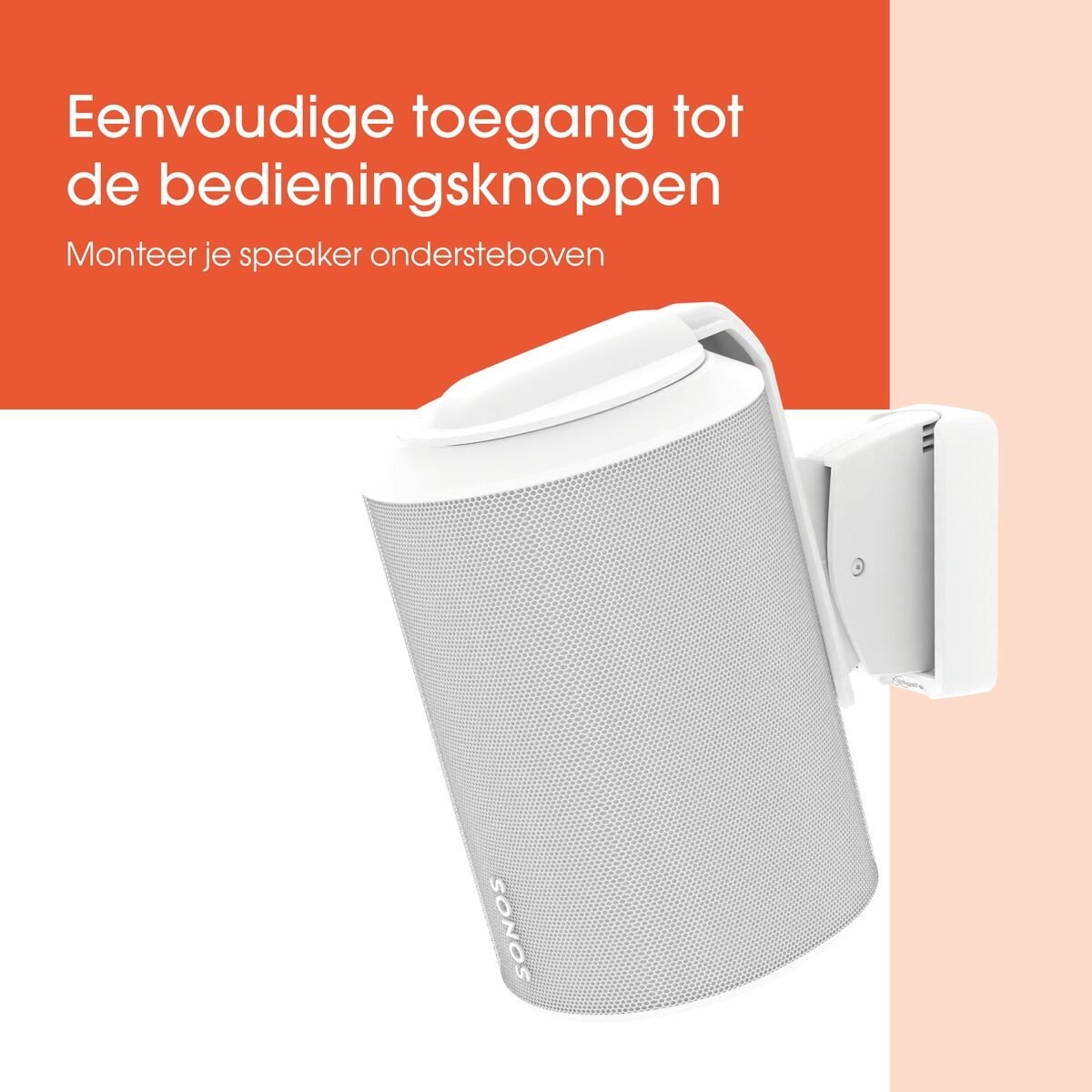 Vogel's SWM 4021 Muurbeugel voor Sonos Era 100 Wit