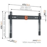 Vogel's TVM 1605 (40-100 inch) - TV muurbeugel