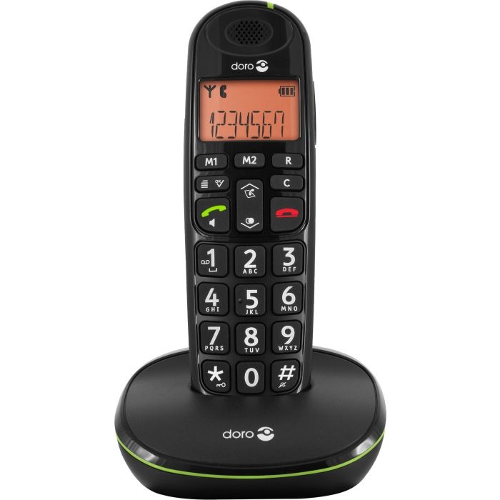 Doro PhoneEasy 100w Zwart - Senioren telefoon
