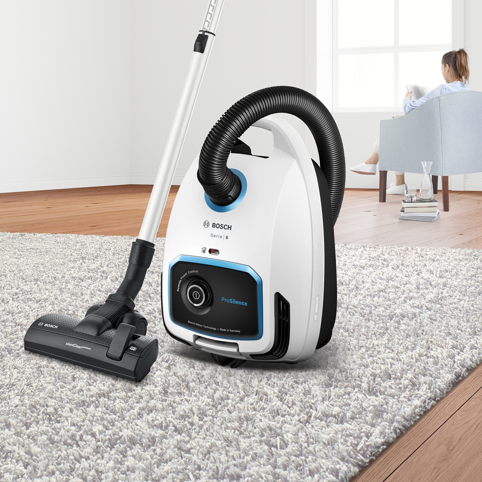 Bosch Serie 6 ProSilence BGB6SIL1 - Stofzuiger met zak