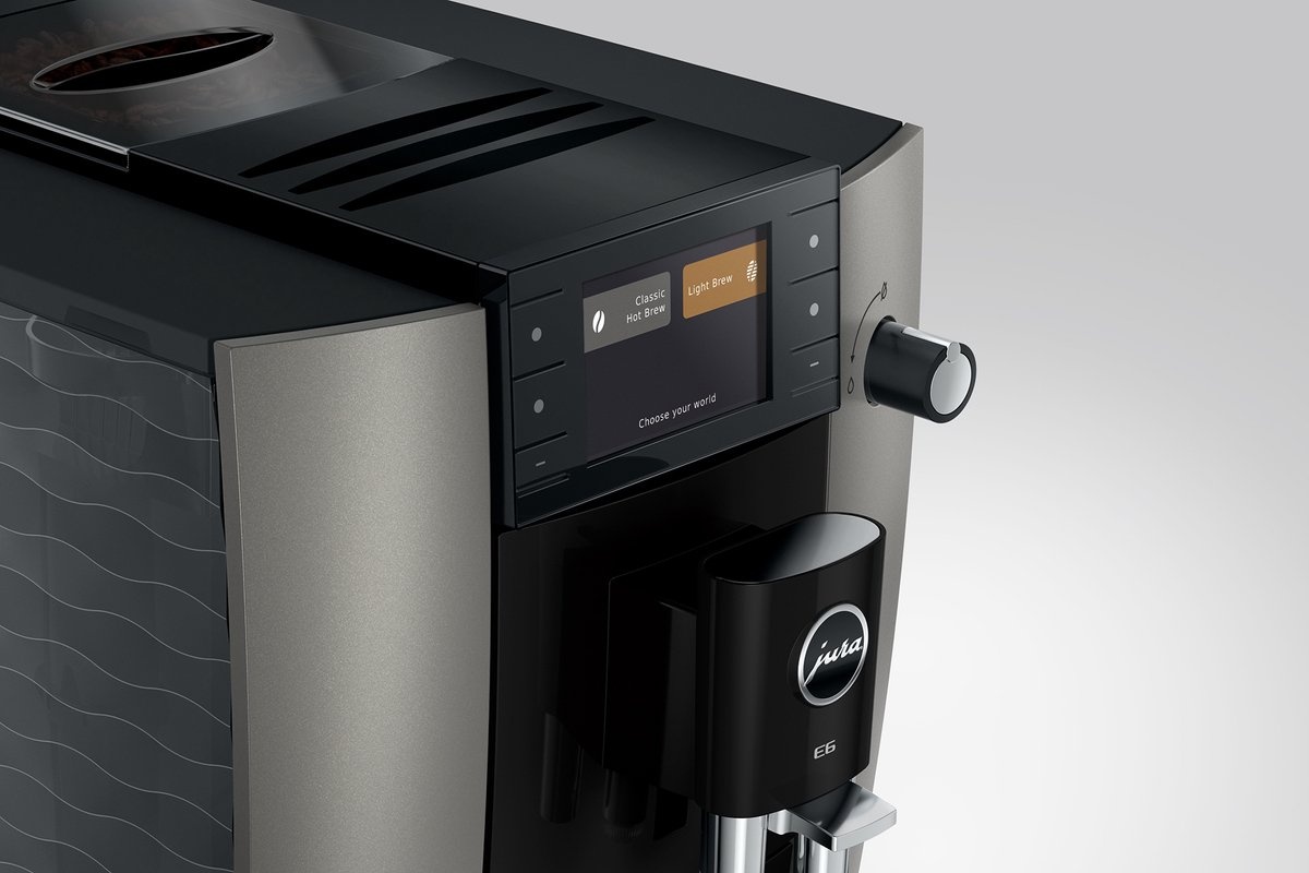 JURA E6 Dark Inox (ED) - Koffiemachine