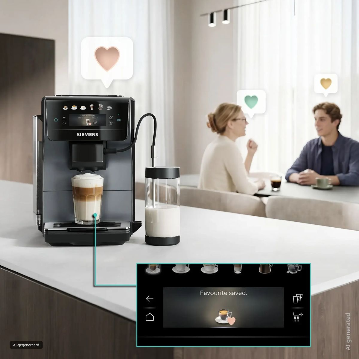 Siemens TP603EF6 EQ600 iAroma extraKlasse - Koffiemachine
