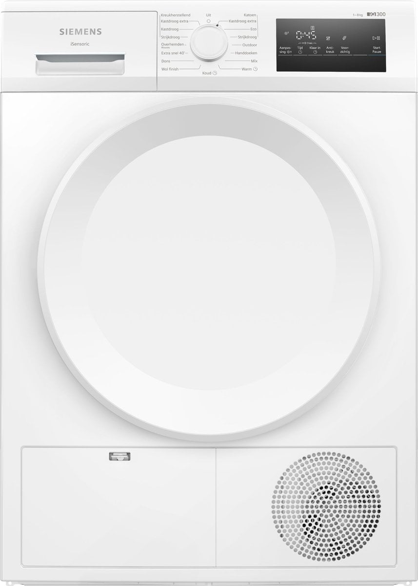 Siemens WT43H00ENL iQ300  - Warmtepompdroger