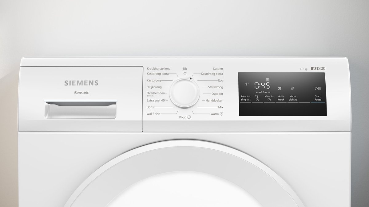 Siemens WT43H00ENL iQ300 - Warmtepompdroger