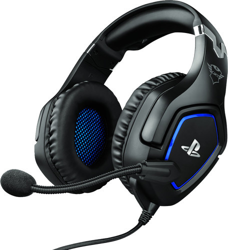 Trust Forze PS4 GXT 488 Zwart/Blauw - Gaming headset
