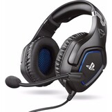 Trust Forze PS4 GXT 488 Zwart/Blauw - Gaming headset