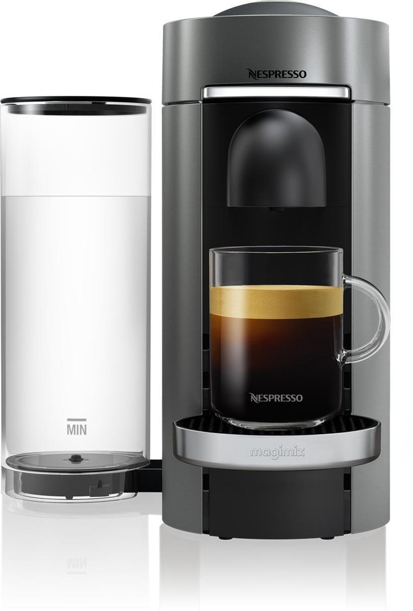 Magimix Nespresso Vertuo Plus Deluxe Titanium - Koffiemachine