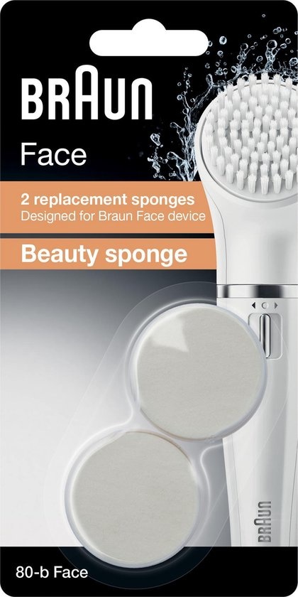 Braun face beautyspons SE80B
