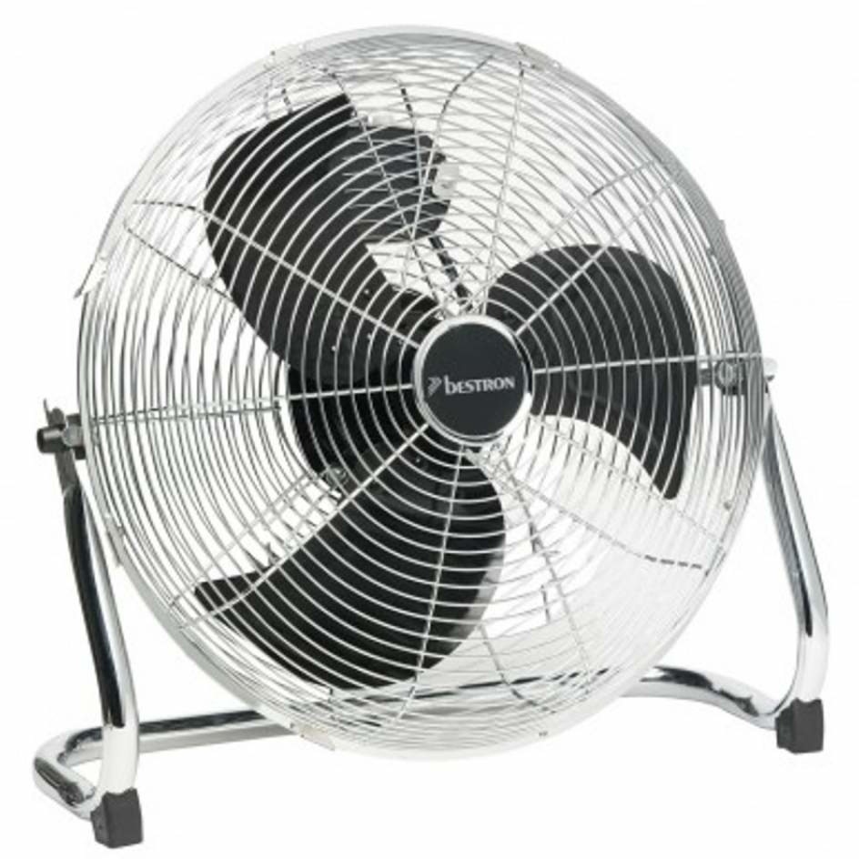 Bestron DFA40 chrome Vloerventilator