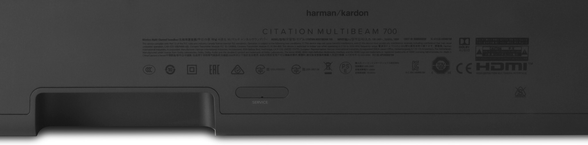Harman Kardon Citation MultiBeam 700 Zwart - Soundbar
