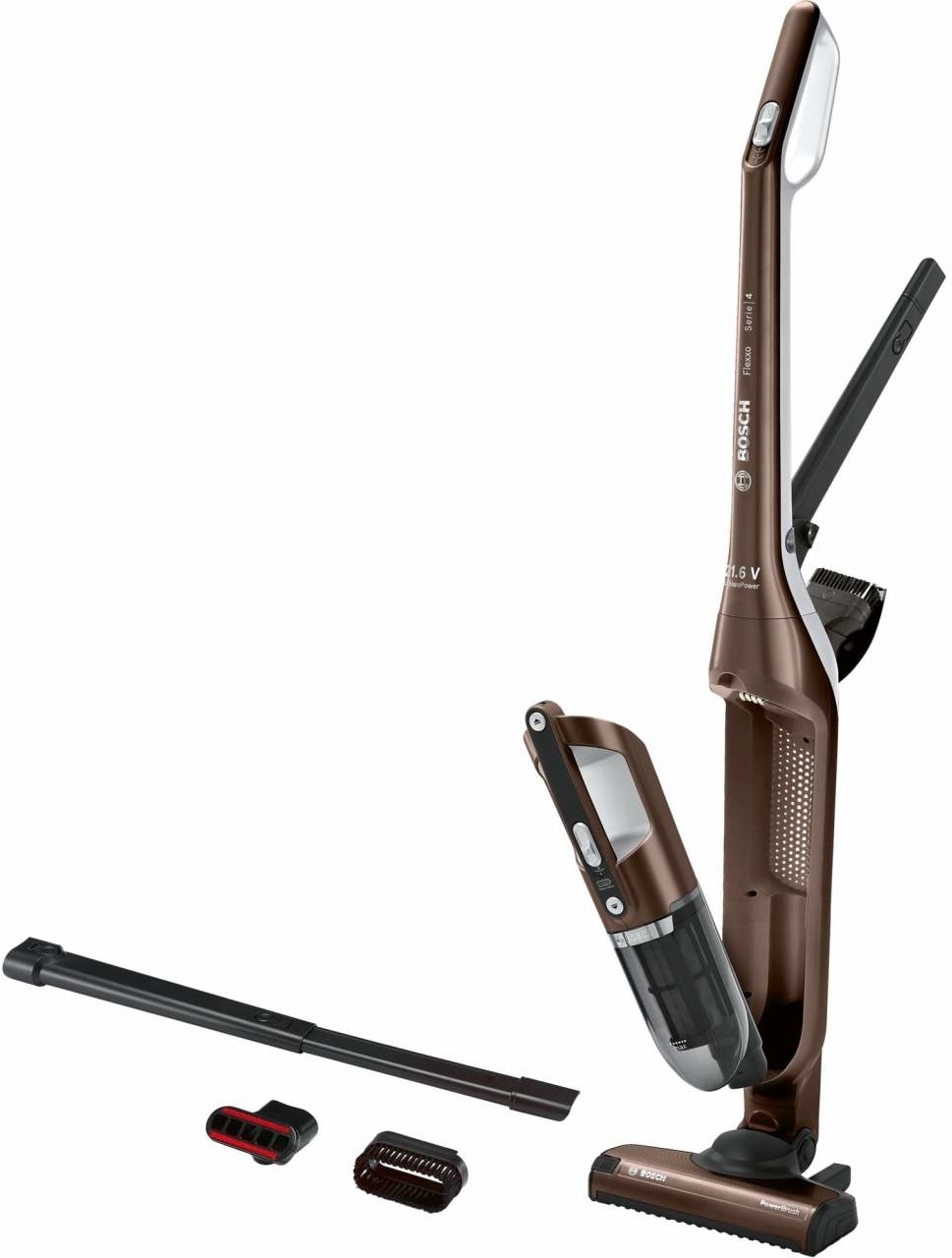 Bosch Serie 4 Flexxo BCH3K210 Steelstofzuiger