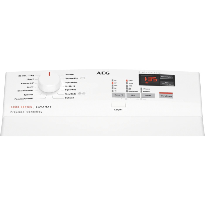 AEG L6TBN62K Wasmachine Bovenlader