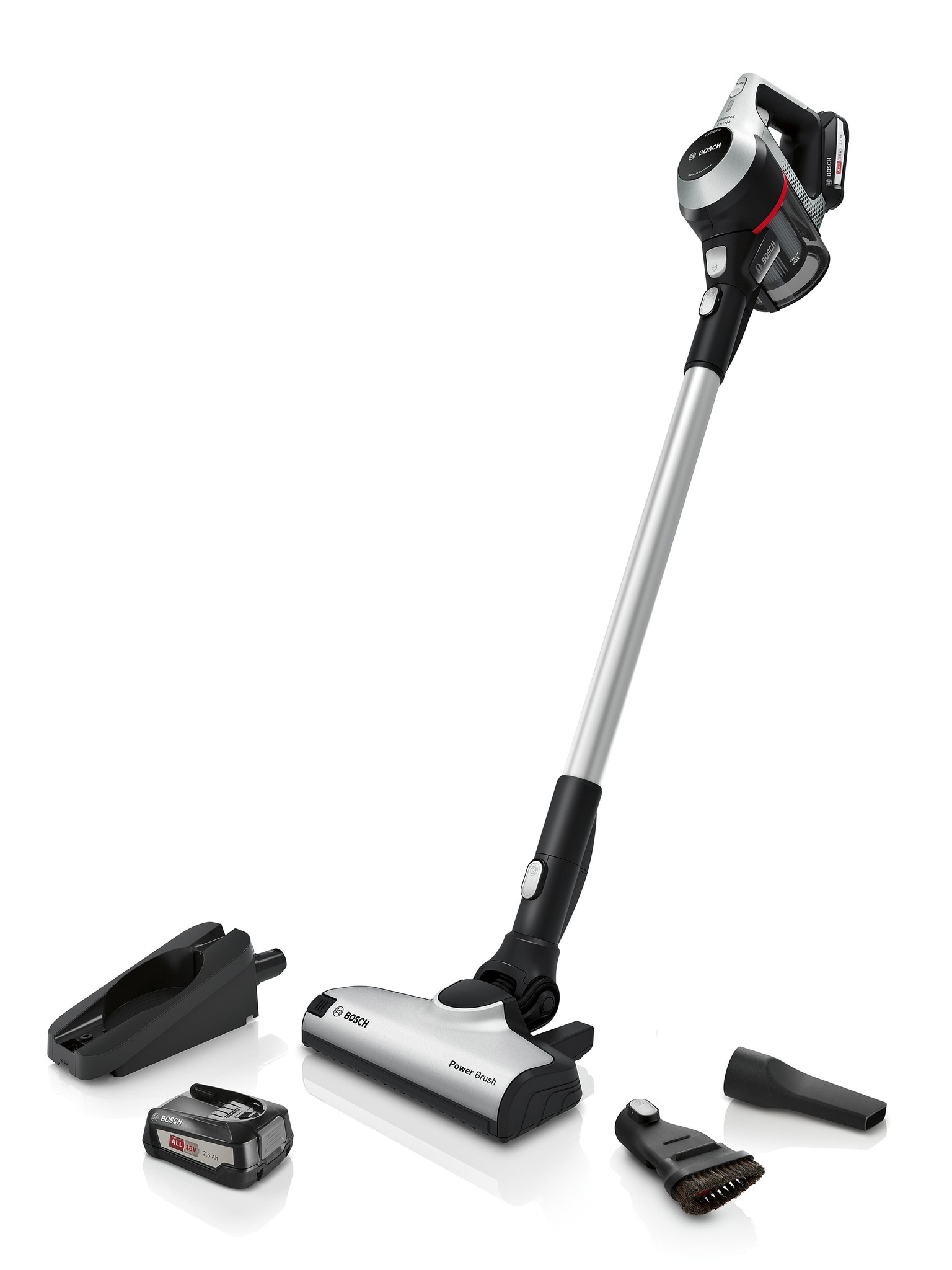 Bosch Unlimited 6 BBS612PCK - Steelstofzuiger
