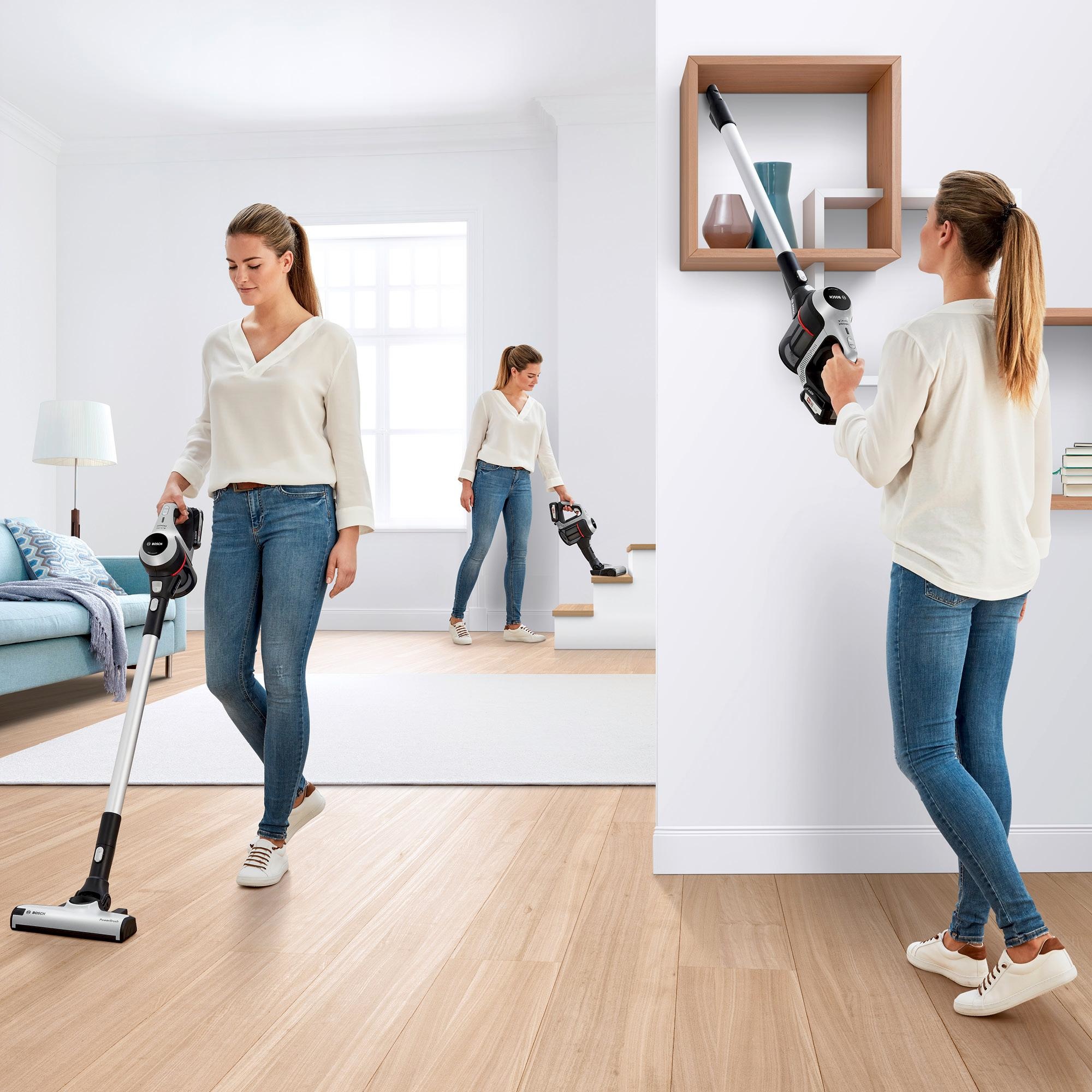 Bosch Unlimited 6 BBS612PCK - Steelstofzuiger
