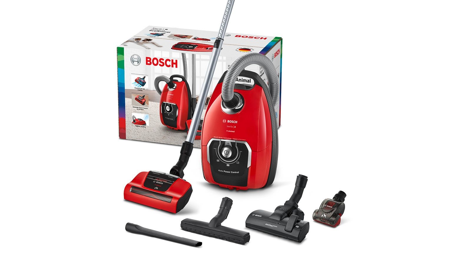 Bosch In'genius ProAnimal BGB8PET1 - Stofzuiger met zak