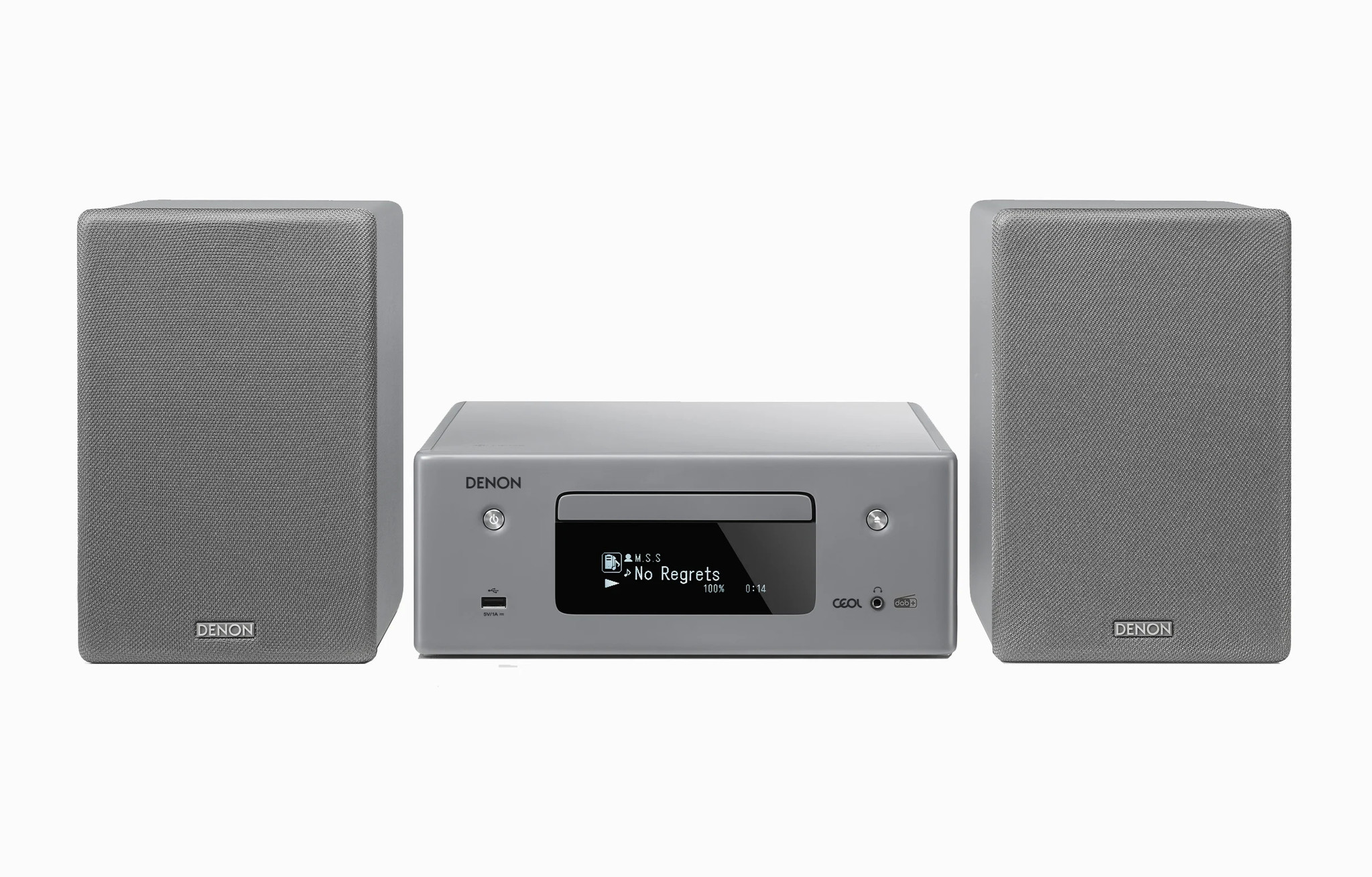 Denon CEOL N-11 DAB (Zilver) HiFi netwerk - CD speler