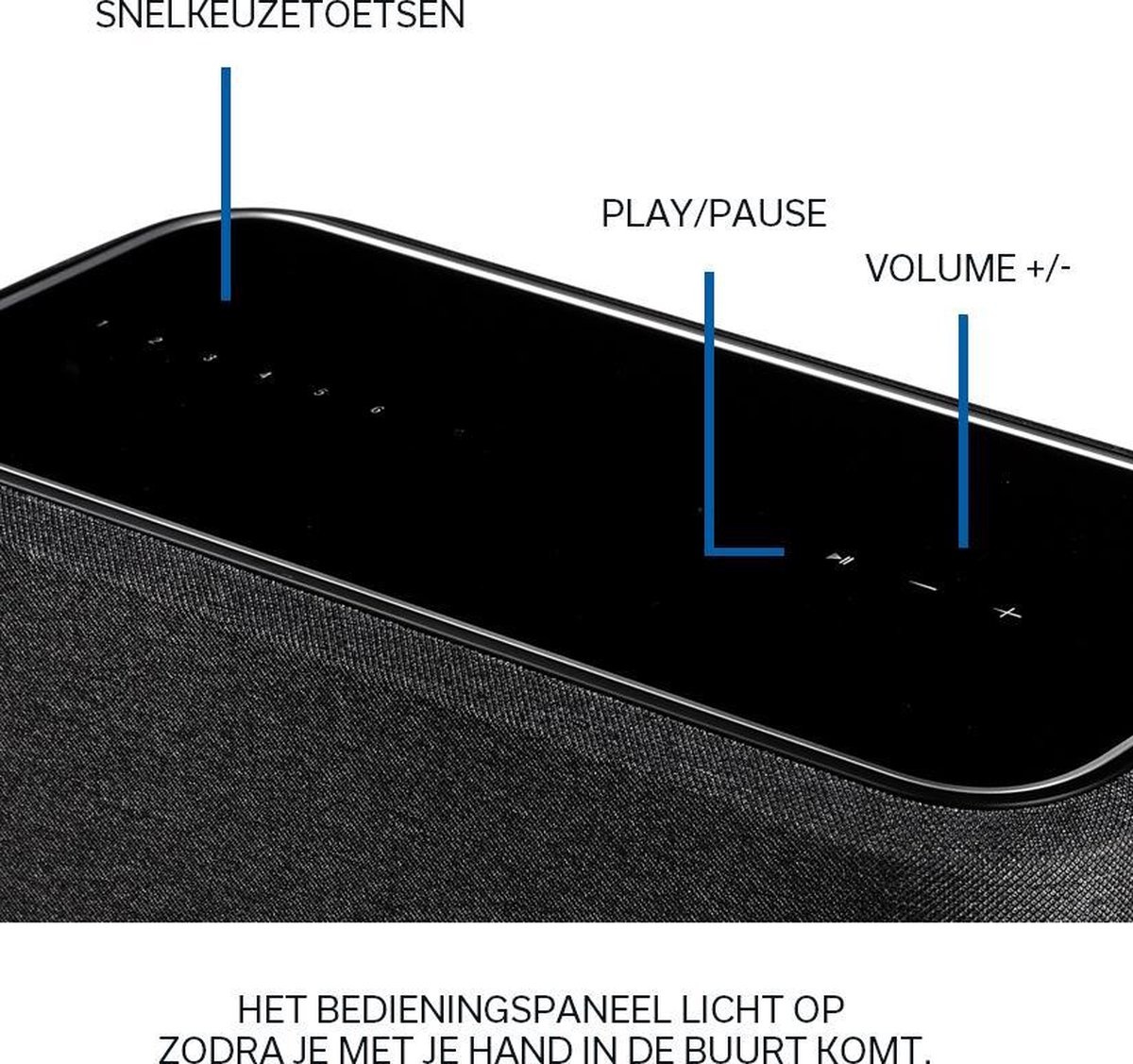 Denon Home 350 Zwart - Draadloze speaker