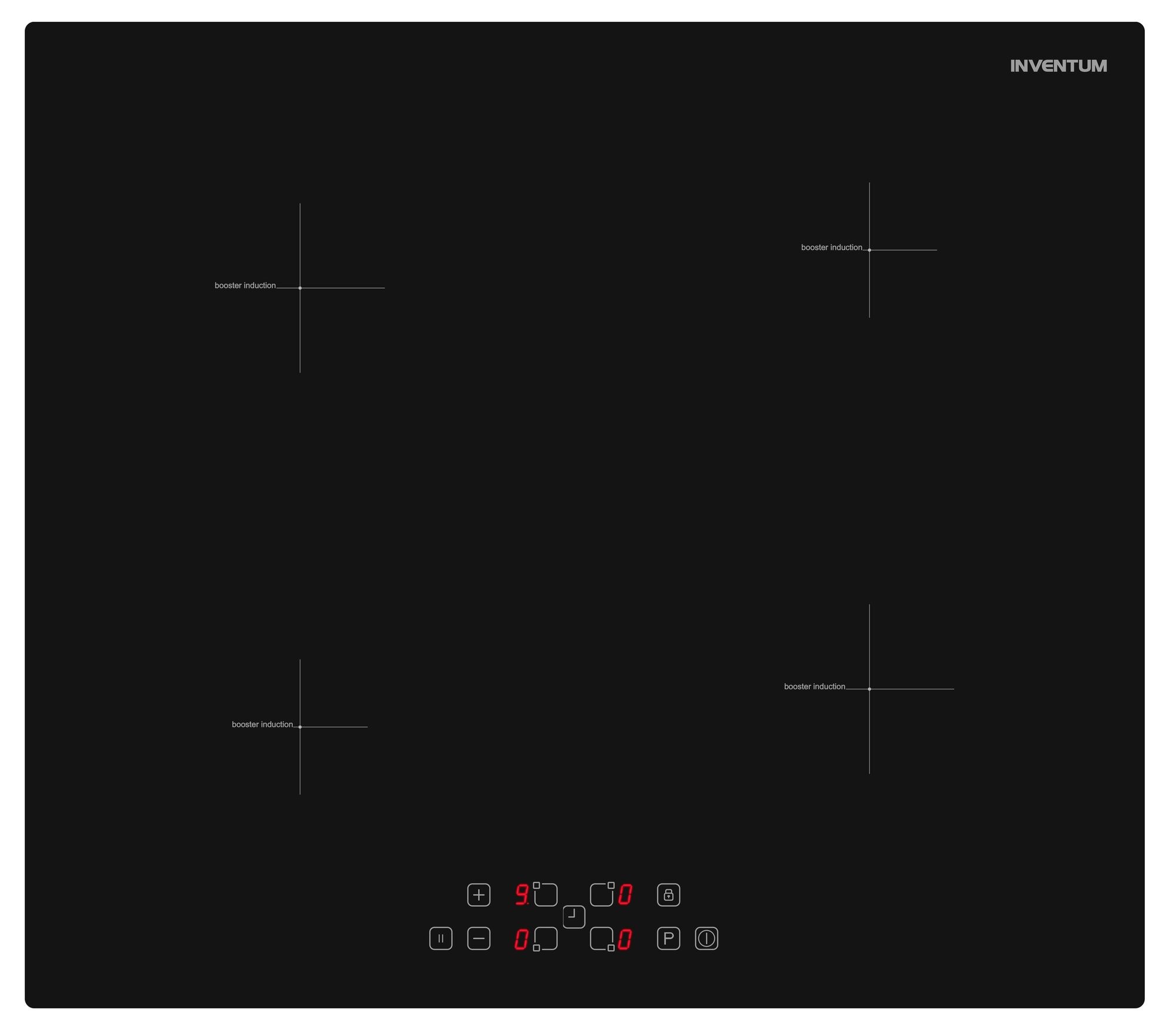 Inventum IKI6030 - Inductiekookplaat