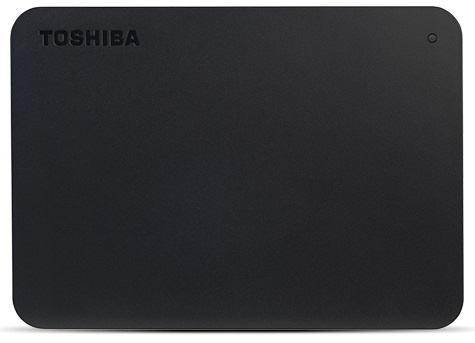 Toshiba HDTB410EK3AB Externe Harddisk 1 TB Canvio Basics USB-C - Externe harde schijf