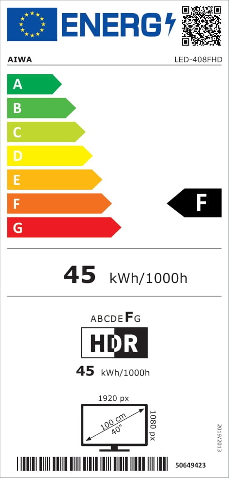 Aiwa 408FHD - LED TV