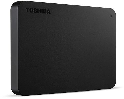 Toshiba HDTB410EKCAA Externe Harddisk 1TB Canvio Basics USB-C - Externe harde schijf