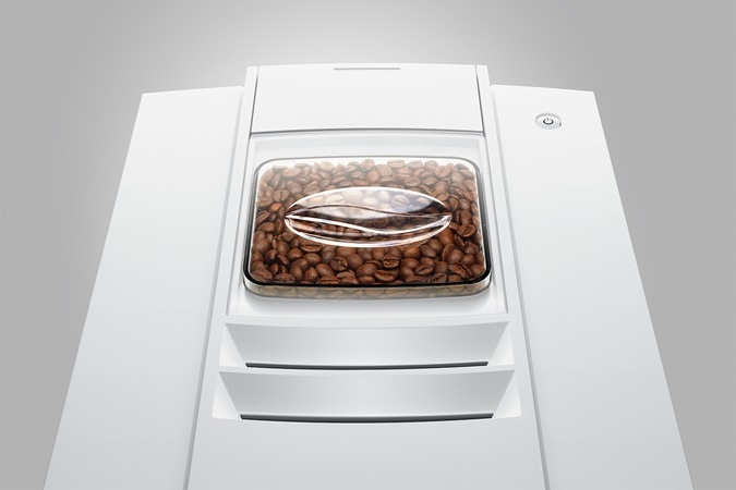 E6 Piano White (EC) - Koffiemachine
