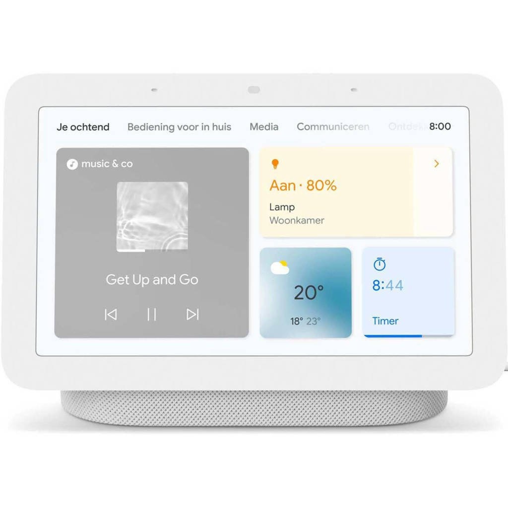 Google Nest Hub 2 Chalk (GA01331-FR) - Smart Home systeem